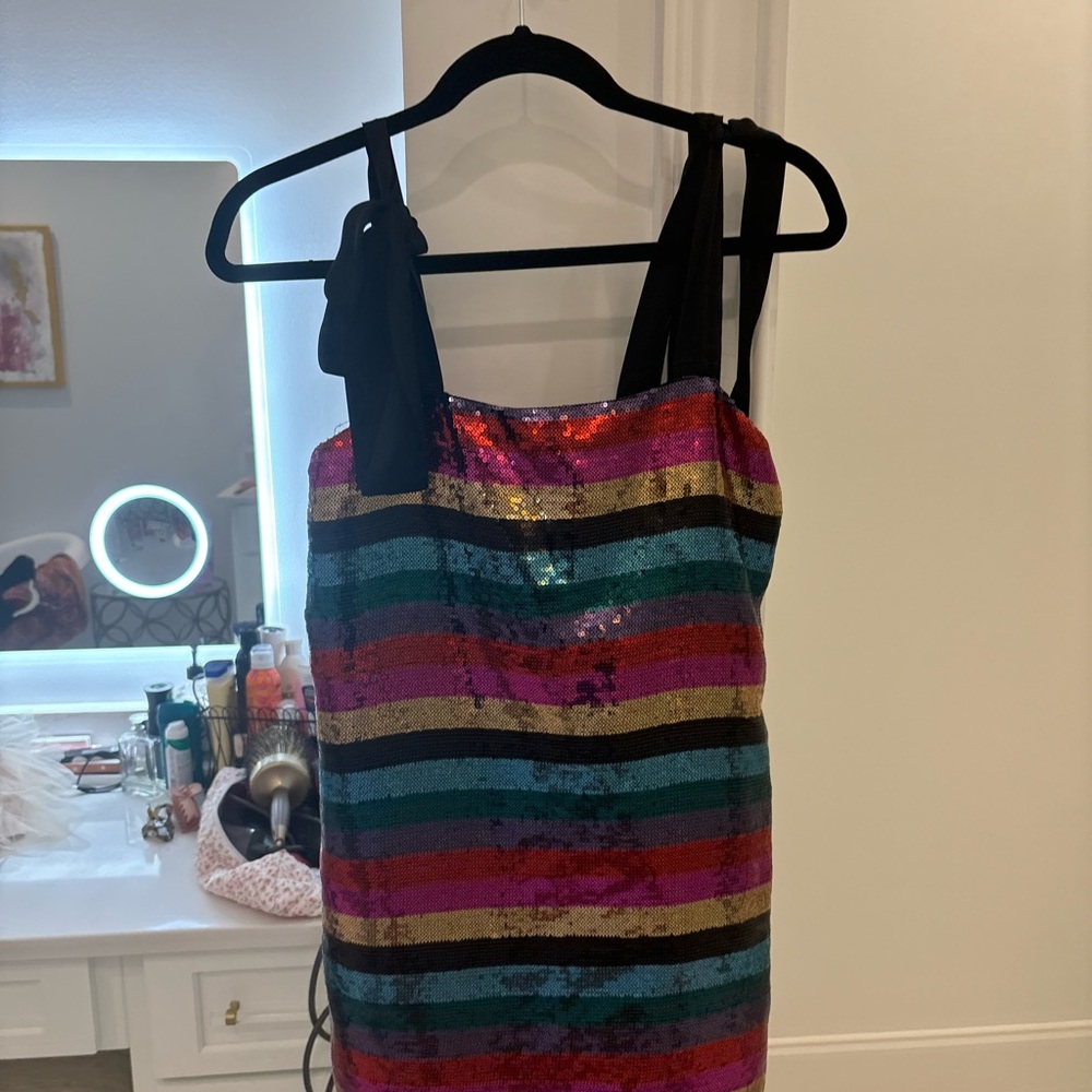 Show Me Your Mumu Multicolor Sequin Dress
